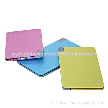 Ultra-thin Design, 10000mAh, Capacity Portable Charger for Mobile Phone